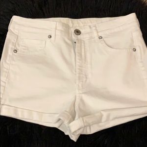 American eagle white shorts